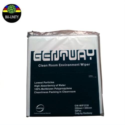 Cheapest price! imported non-woven cleaning cloth fabric clean room wipes printhead cleaning wipes printer parts