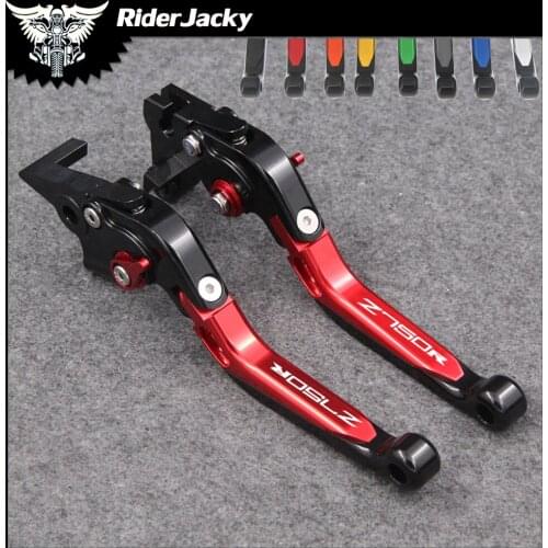 RiderJacky Folding Extendable Motorcycle Brakes Clutch Levers For Kawasaki Z 750 R Z750 R Z750R 2011-2012