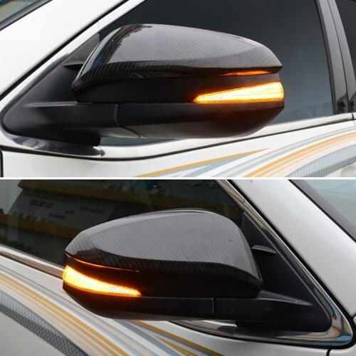 Dynamic Turn Signal Light Car LED Side Mirror Indicator Blinker For Toyota RAV4 2013-2018 Highlander 4Runner 2014-2019