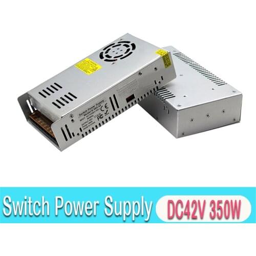 Universal DC Power Supply 42V 8.3A 350W Driver Transformer AC To DC42V PowerAdapter for Lighting Stepper Motor CNC Router CCTV