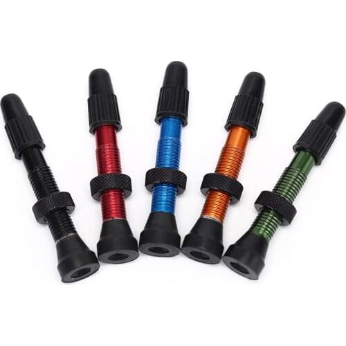 Bicycle valve aluminum alloy valve short bicycle inflatable valve daily riding utility