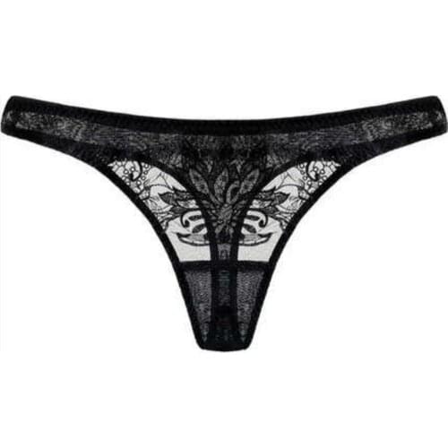 Bogeda Silk Underwear Women G-string V-string Women Hipster Lace Erotic Thong Purple Briefs Sexy Underwear Black Panties