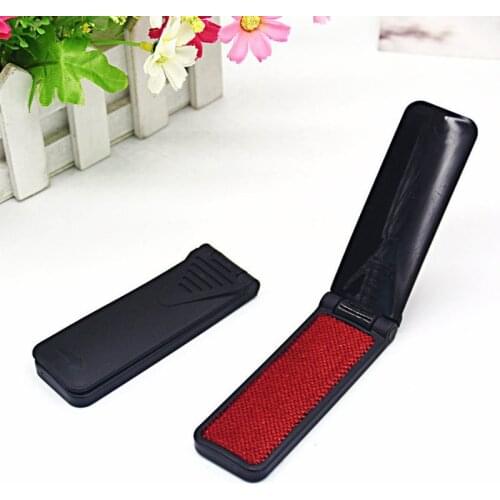 1Pcs Plastic Fluff Fabric Clothes Dust Brush Pet Hair Remover Dry Clean Swivel Wheel Clothes Dust Brush