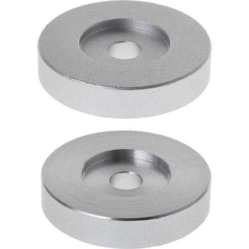 1PC Record Turntable Adapter 45 RPM Aluminum Silver for 7" Vinyl Technics SL1200 Series