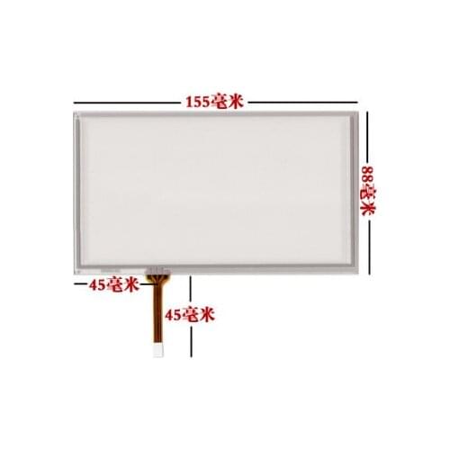 10pcs/lot new 6.2 inch touch screen 4-line handwritten screen external 155*88 HSD062IDW1 A00 A20 TM062RDH03 155MM*88MM