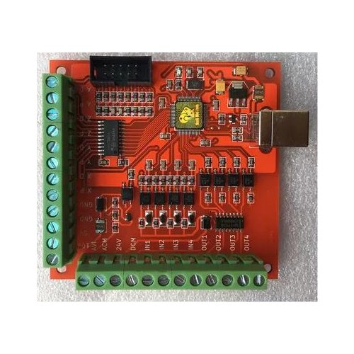 2018 super CNC motion control card Mach3 engraving machine interface board USB port 4 axis