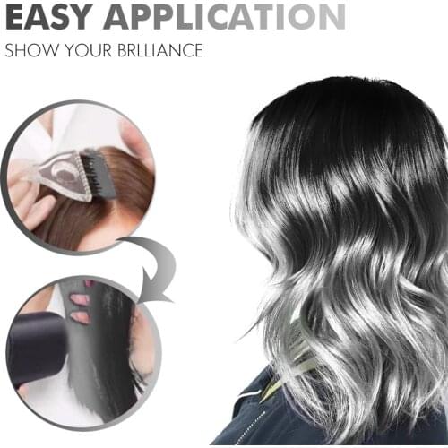 Hot Heat Color Changing Hair Dye DIY Multicolor Long Lasting Hair Dye Cream Hair Color Change Temporary Hair Easy To Use