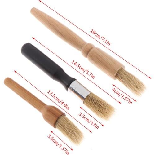 3Sizes Coffee Grinder Brush Cleaning Brush Espresso Brush Accessories For Bean Grain Coffee Tools