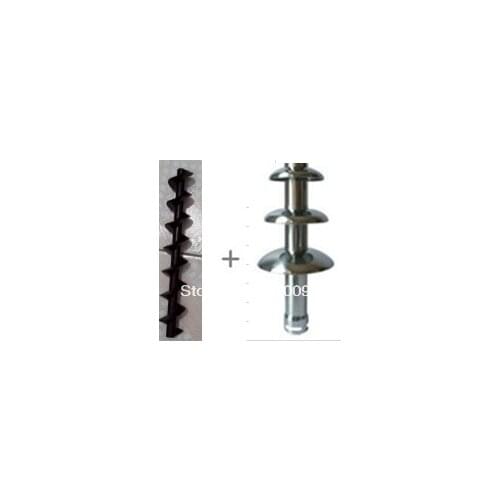 3 tiers chocolate fountain stainless steel tower and screw / accessory
