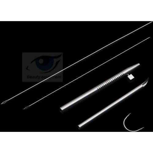 Beauty shaping stainless steel facial tissue puncture needle guide needle facial pulling guide needle tool five-piece set