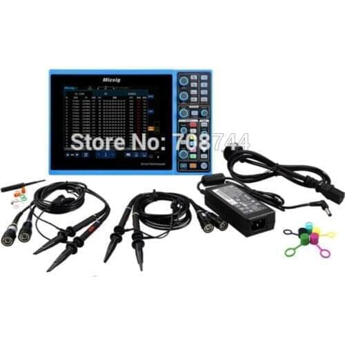 Micsig Digital Smart Oscilloscope 100MHz 2CH 4CH Handheld Oscilloscope Automotive Scopemeter Oscilloscope STO1104C Optional 1
