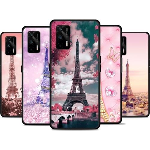 Eiffel Tower Paris For Realme 8 GT Neo Flash Edition Explorer Master Q3 Pro Narzo30 C21 C20 C11 C20A C21Y Phone Case
