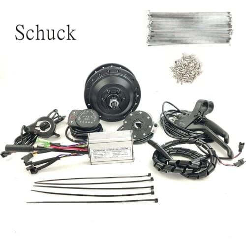 Schuck front without wheel electric bicycle conversion kit 36V250W motor controller with KTLED900S display ebike kit