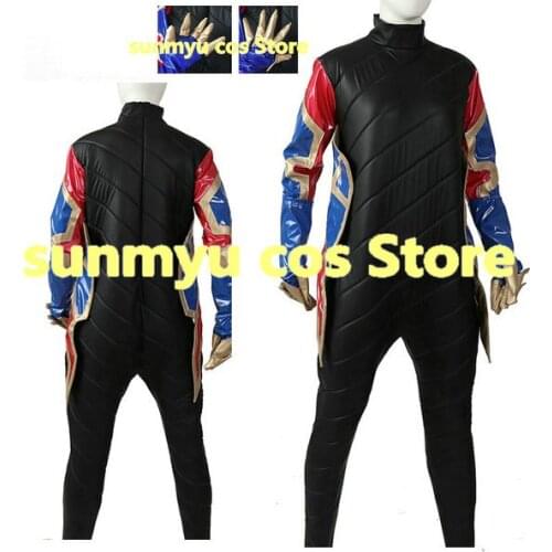 Kamen rider Masked Rider Evol Rabbit Form Zentai Suit -Rubberized Fabric and PU Leather Cosplay Costume