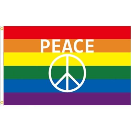 3*5FT LGBT Flag Progress Pride Rainbow Flag Gay Flag Lesbian Flag Peace Flag Garden Hanging Decoration For Home Parade