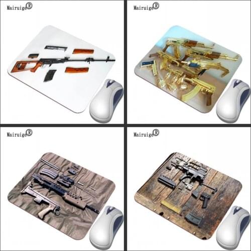 Mairuige Store 2018 New Csgo Gun Exploded View Mouse Pad Rubber Anti-slip Game Mouse Pad Laptop Table Mat Player Speed Washable