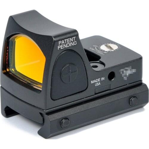 Metal RMR Red Dot Sight Scope Collimator Glock Reflex Sight Scope Fit 20mm Weaver Rail for Airsoft Hunting Holographic Sight