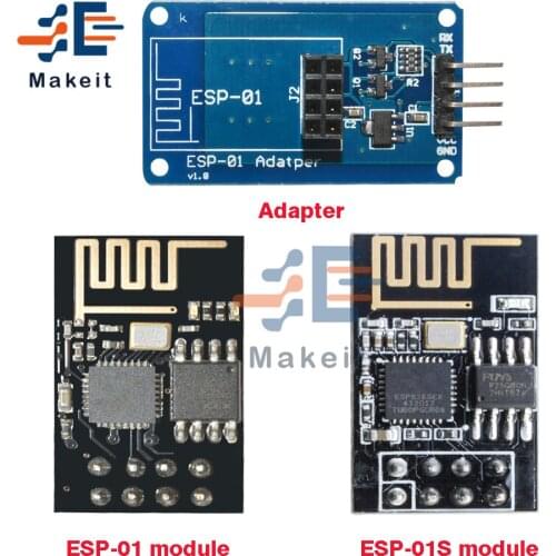 ESP8266 ESP-01 ESP-01S Serial WiFi Wireless Adapter Module 3.3V 5V ESP01 ESP01S WIFI Module For Arduino Transceiver Receiver