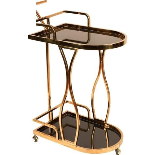 Luxury Hotel Restaurant Service Cart Wine Carts