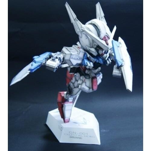 SD Gundam GNY-001 Angel Goddess Of Justice Gross DIY 3D Paper Craft Model Toy