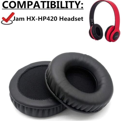 Replacement Earpads Pillow Ear Pads Cushions Repair Parts for Jam HX-HP420 HX HP420 Headphones