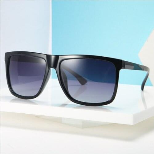 FEISHINI Tom Retro Steampunk Square Sunglasses Men Polarized Brand Designer Glasses Women Driving Eyewear Shades UV Protection