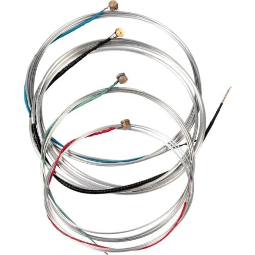 Cello Strings, Metal String Set for 4/4 3/4 1/2 1/4 1/8 Cello Strings Replacement Part Accessory