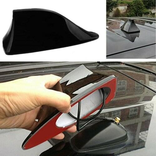 Upgraded Signal Car Shark Fin Antenna Auto Roof FM/AM Radio Aerial Replacement Accessories For BMW/Honda/Toyota/Hyundai/Kia/etc