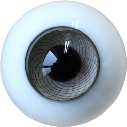 [wamami] 16mm Gray Glass Eyes Eyeball BJD Doll Dollfie Reborn Making Crafts