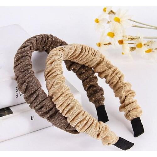 Women Ladies Headband Headbands Girl Hair Bands Solid Hairbands Hair Accessories Wedding Party Favors