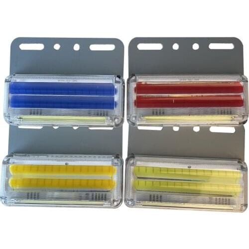 1pcs 24V LED Side Marker Lights Car External Light Warning Tail Lamp Auto Trailer Truck Lorry Lamps