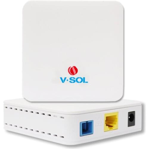 100 pcs V- sol V2801S 1GE Gpon ONU 1*10/100/1000M single port fiber optical network