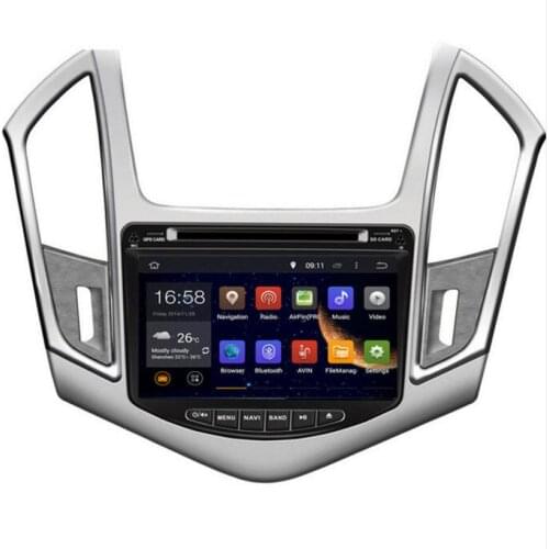 8" IPS Android 10 Car DVD For Cruze 2013 2014 2015 Auto Radio FM PC Stereo GPS Navigation Audio Video System Free Backup Camera