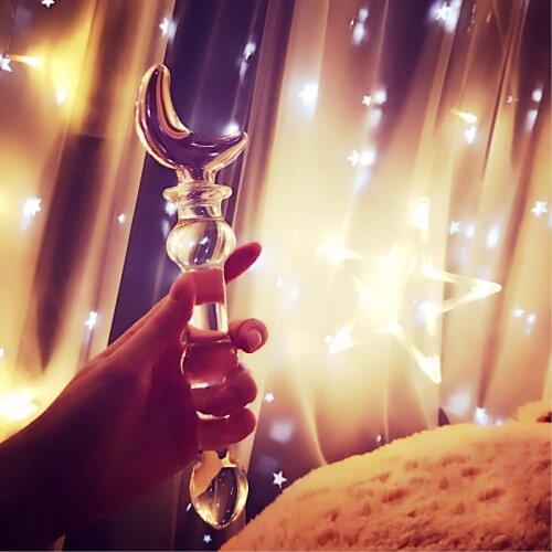 High-grade Crystal Glass Dildo Penis Beads Anal Plug Butt Sex Toys For Man Woman Couples Vaginal And Stimulation