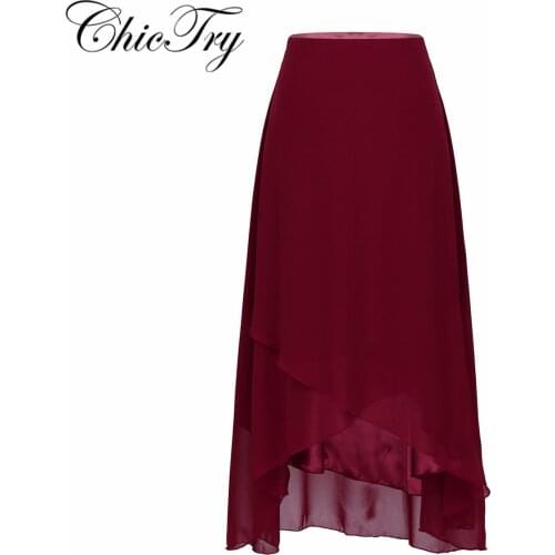 Женские юбки макси ChicTry China At AliExpress