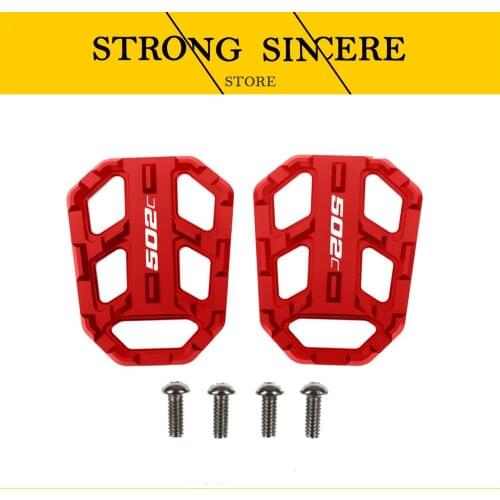 Motorcycle Accessories FOR BENELLI 502C 502 C 2018 CNC Aluminum Alloy Widened Pedals