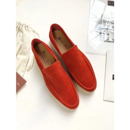 High quality Suede Casual Men Shoes Outdoor Slip On Lazy Loafers Simple Cozy Leisure Mules Multicolor Driving Walk Shoes for Men