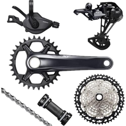 Shimano XT M8100 12-Speed Groupset Shift+Rear Derailleur SGS+Chain+Cassette(10-51T/10-45T