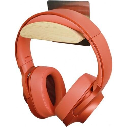 Wall-mounted Headset Rack Innovative Wooden Earphone Holder Retro Stylish Headphone Hanger Universal Headset Stand