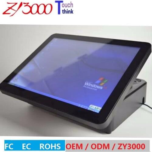 New j1900 4g 64 g 15" capcitive multi touch screen all in one pos system