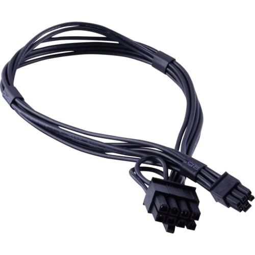 New Mini 6-pin 6pin to 8-pin 8Pin PCIe Video Card Power Cable for Apple Mac Pro