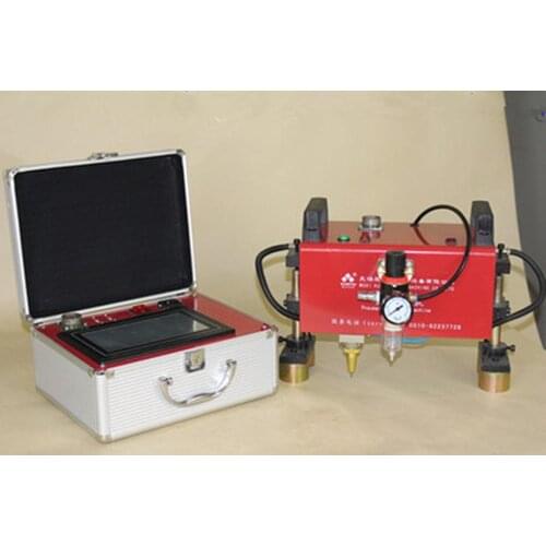 Pneumatic Dot Peen Pin Marker Machine For Large Metal Parts Marking 150*50mm