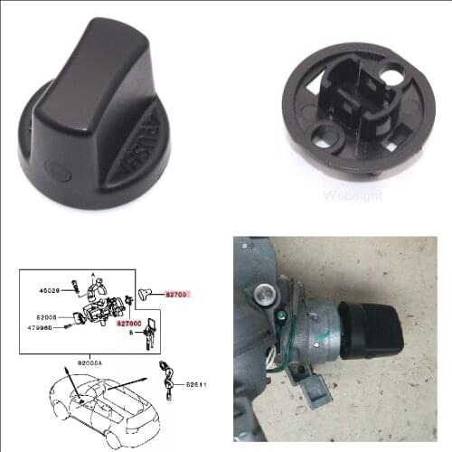 Car Keyless Ignition Start Knob Cap Switch Base 4408A167 4408A031 Fit For Mitsubishi Lancer 2008-2017 For Outlander 2007-2013