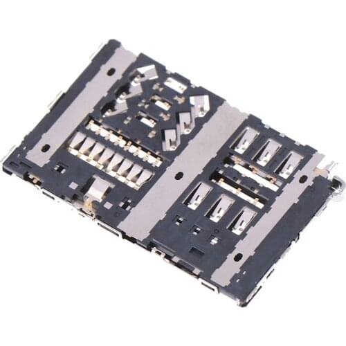 1pc Sim Card Reader Slot Tray Module Holder Connector For LG G6 H870 H870DS LS993 VS988 H872 Socket