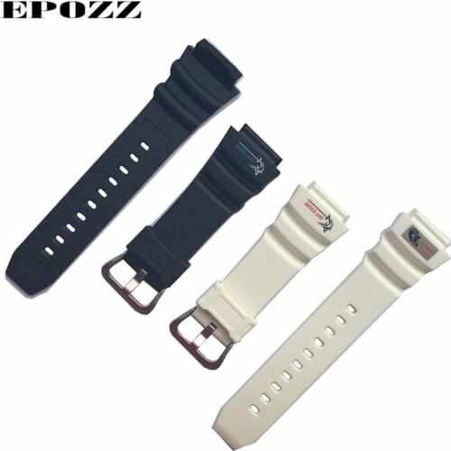 EPOZZ 3001 watchband white blue watch strap