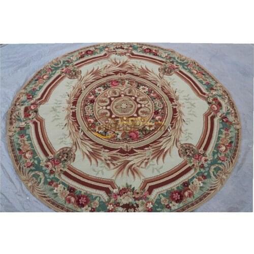 Needlepoint carpets Crocheting rugs 183CMX183CM 6 X 6 15agc3neeyg5