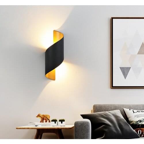 Modern LED Wall Light Nordic Minimalist Sconces Living Bedroom Bathroom Fixture Restaurant Lighting Kitchen Decor Luminaire Lamp