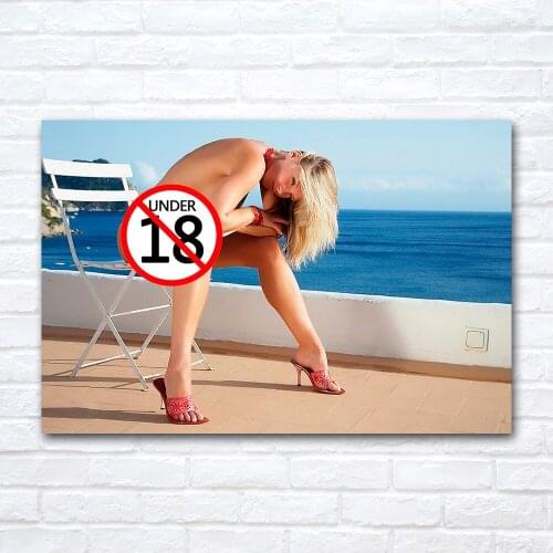 Blonde Beauty Canvas Painting Wall Art Pictures Modern Posters And Prints Living Room Corridor Home Decor