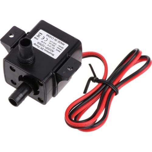 Ultra-quiet DC 12V Lift 7M 240L/H Flow Rate Waterproof Brushless Motor Mini Subm
