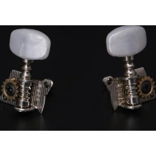 WXTF 2R+2L Guitar Ukulele Tuning Pegs Button Strings Tuning Tuners Heads Accessories